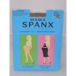 Mama Spanx Maternity Full Length Pantyhose Size C Nude 1-270